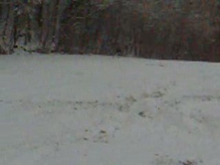 KTM 125 EXC dans la neige!!!!