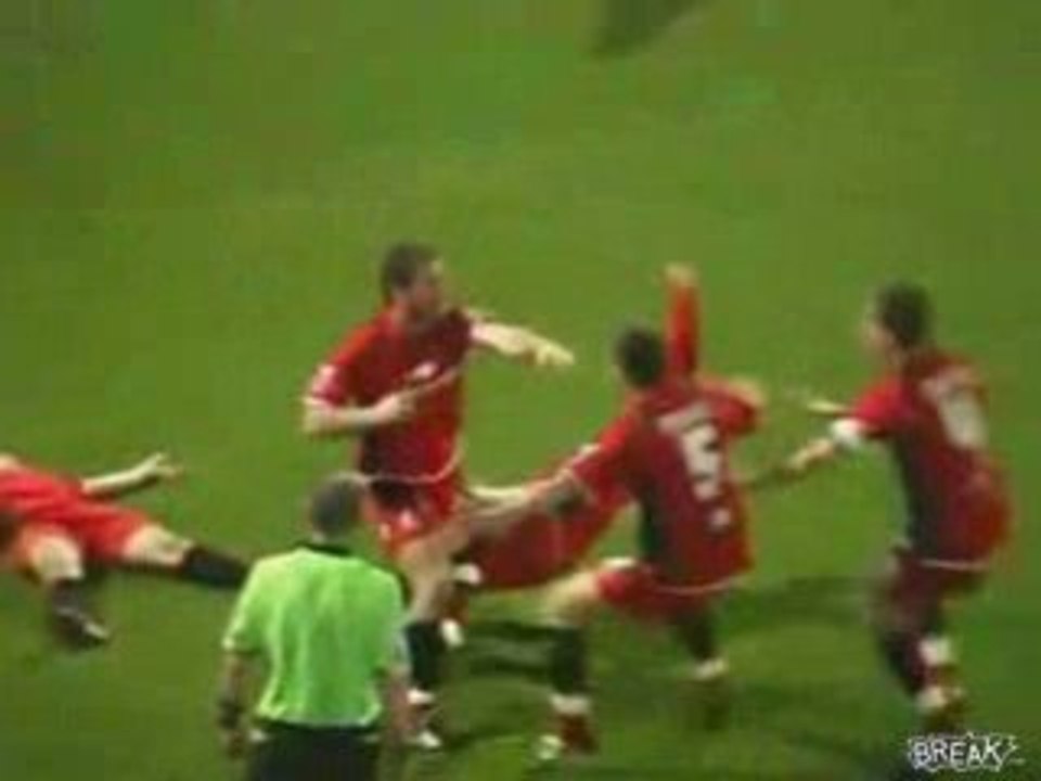 Football et Boxe en même temps