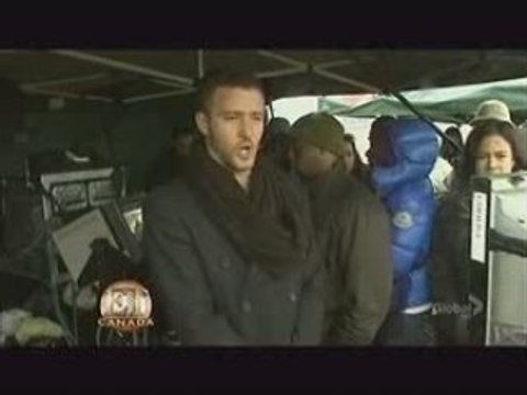 Justin Timberlake et T.I. - Sur le tournage de Dead&Gone