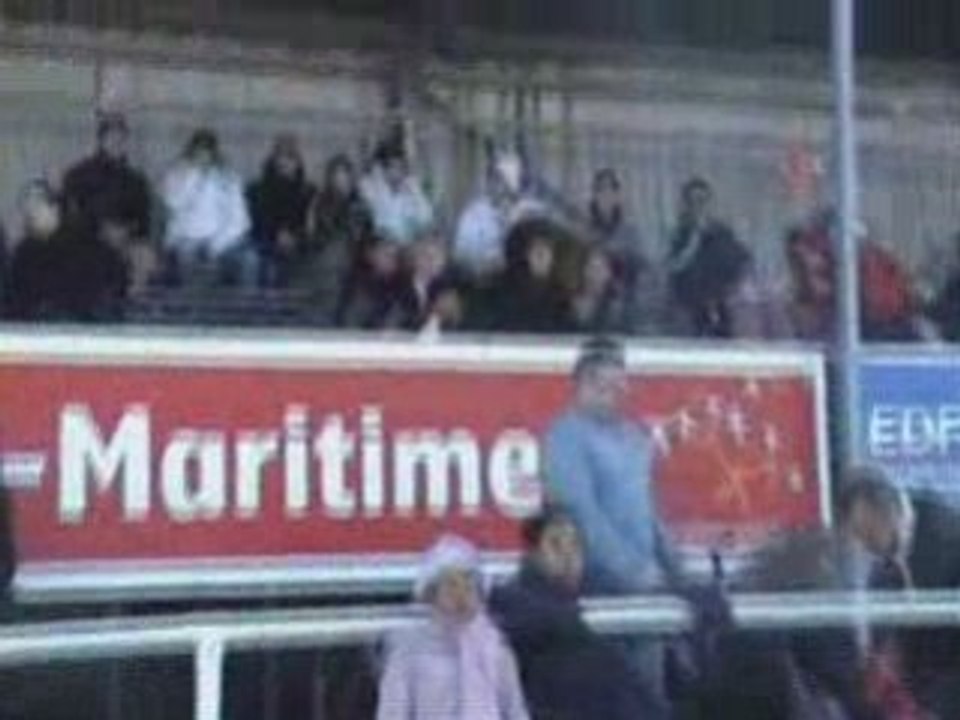 Supporters au Stade Gagarine le 08/02/09