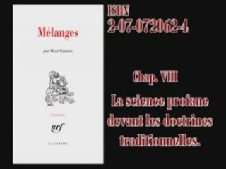 Extraits de Mélanges - René Guénon C