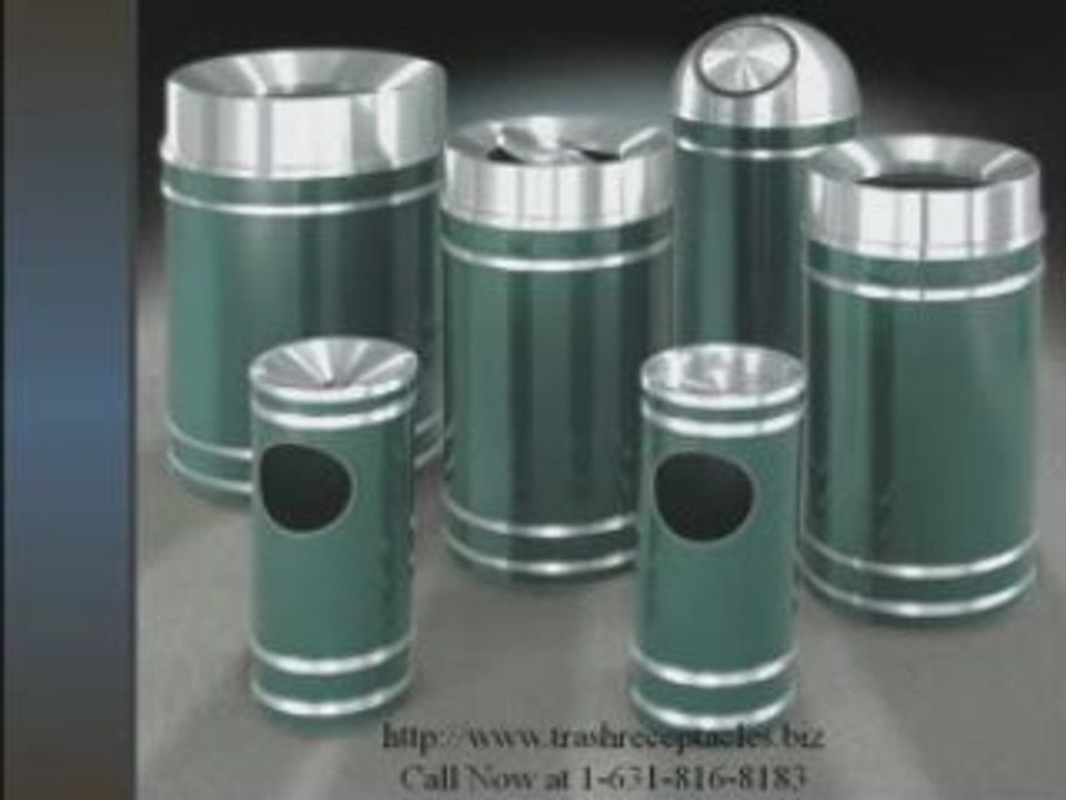 Designer Trash Receptacles