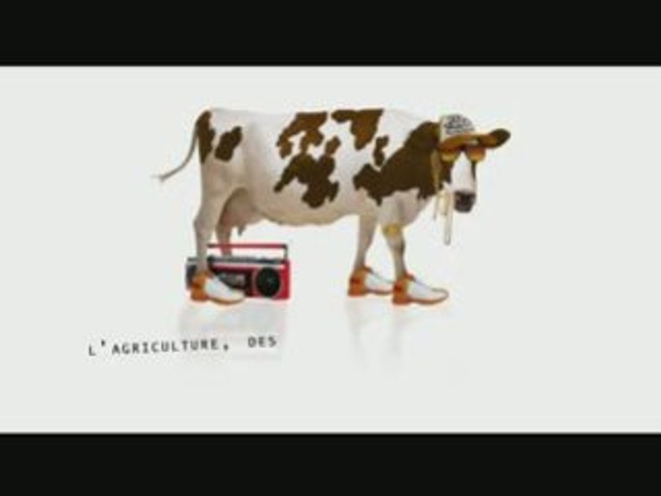La vache rappeur