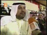 الشيـخ طلال الفهد يحرج مراسل الجزيره الرياضيه - خليجي 19(2)