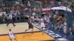 NBA Corey Maggette steals the pass...He finishes with a slam