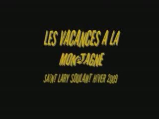 vacances aux sports d'hiver