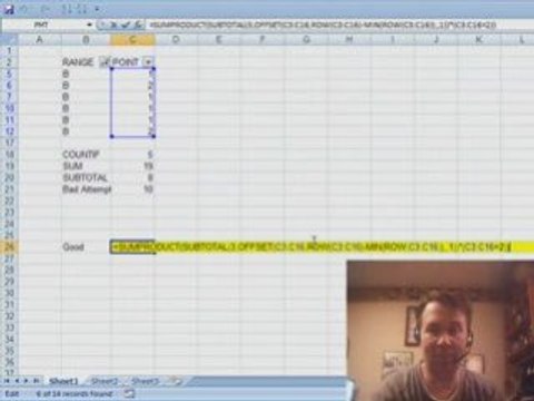 MrExcel's Learn Excel #946 - Countif Filtered