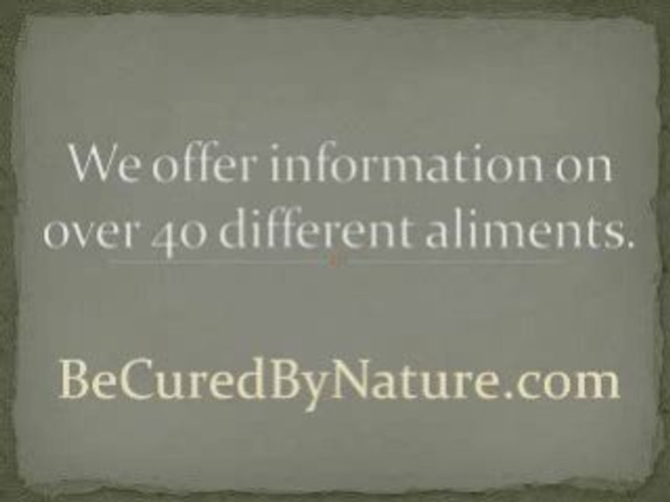 Natural Cure for Cancer