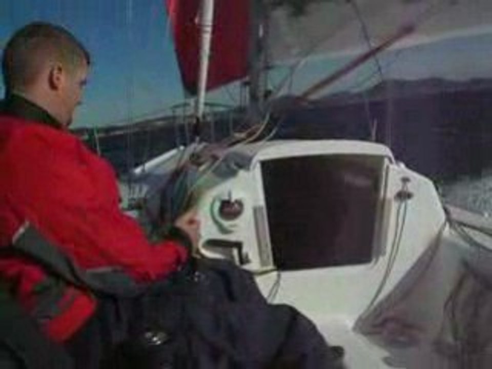 Surf sous spi en j80