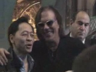 Mickey Rourke à Paris