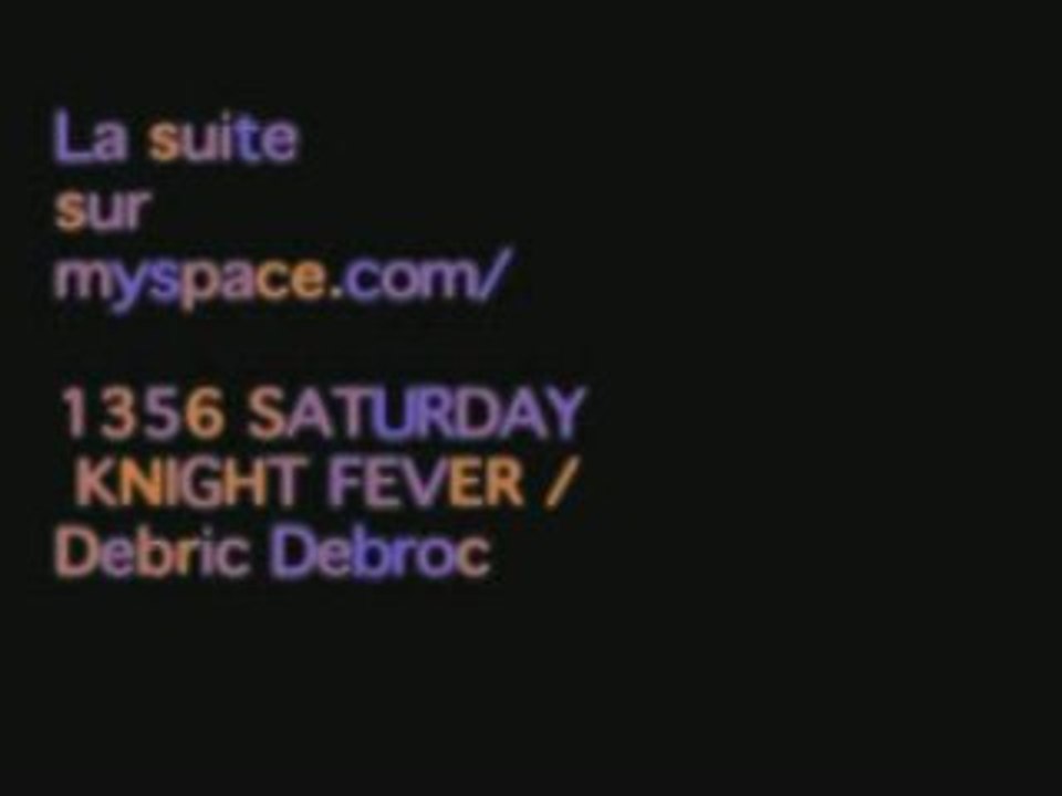 2009-Saturday Knight Fever LE CLIP/DEBRIC DEBROC