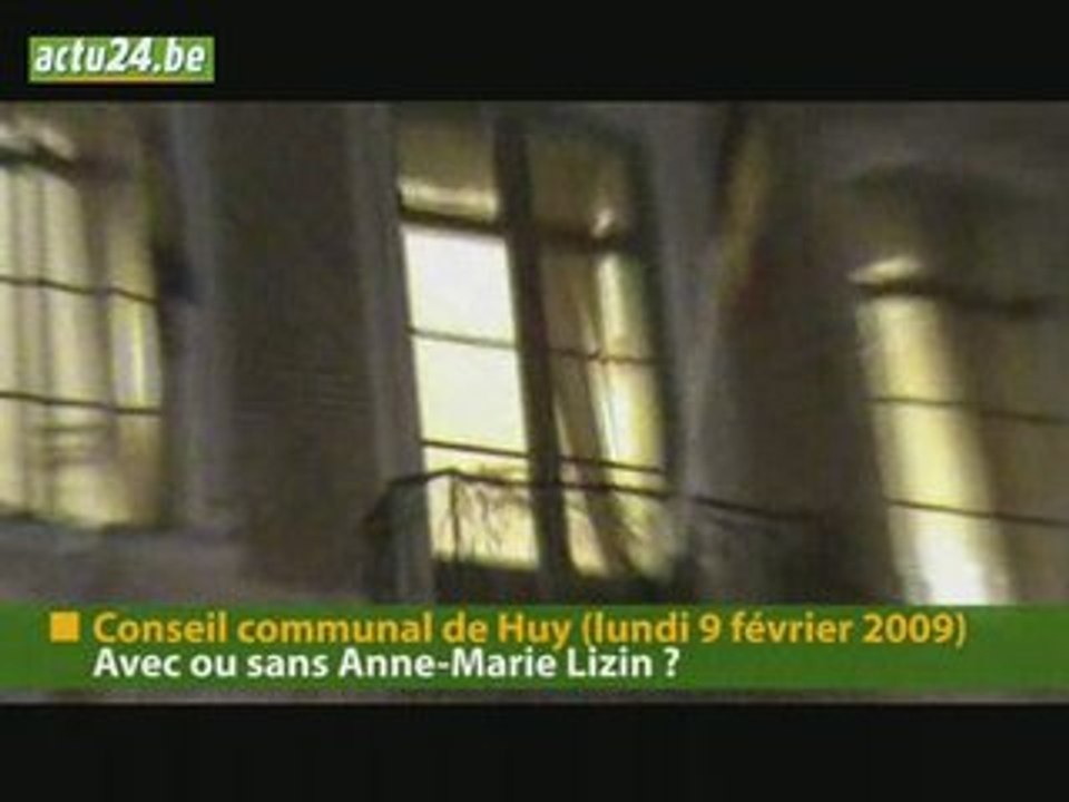 Actu24 - Conseil Communal de Huy avec ou sans Lizin ?