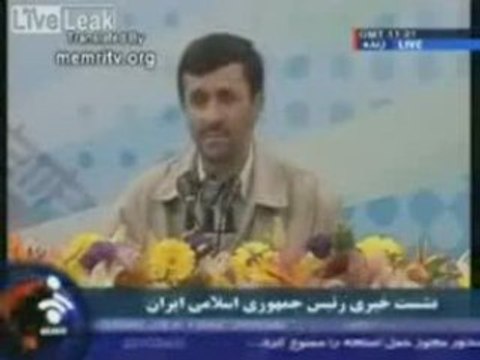 Mahmoud Ahmadinejad met en garde la mafia Sioniste