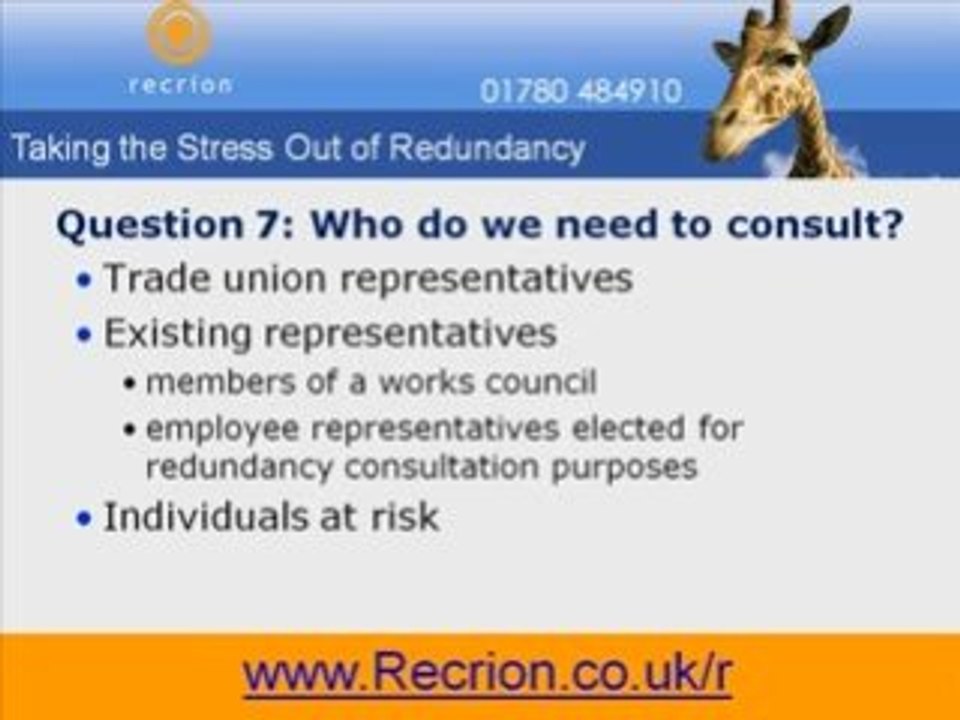 Redundancy Appeal Process - Get Complimentary Video Series