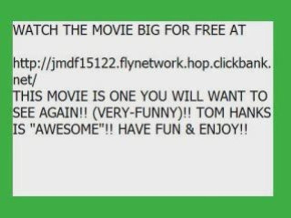 Watch The Movie Big