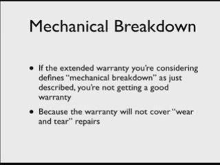 Automobile Extended Warranty