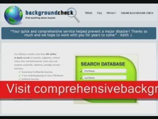 Background Check Company