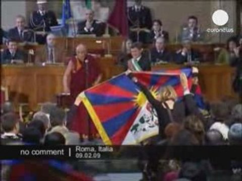 Le Dalaï Lama reçoit le titre de citoyen d'honneur à Rome