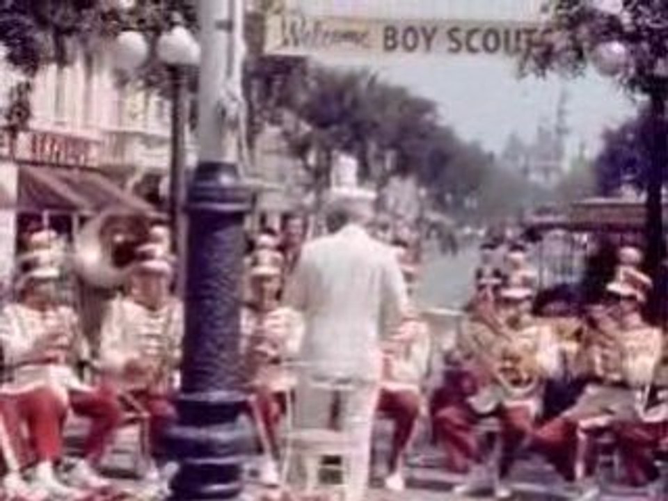 Disneyland Californie, film amateur muet de 1960