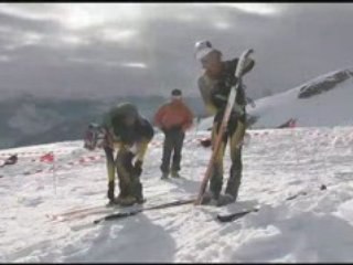 Championnats de france ski alpinisme par équipe pelvoux 2009