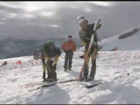 Championnats de france ski alpinisme par équipe pelvoux 2009