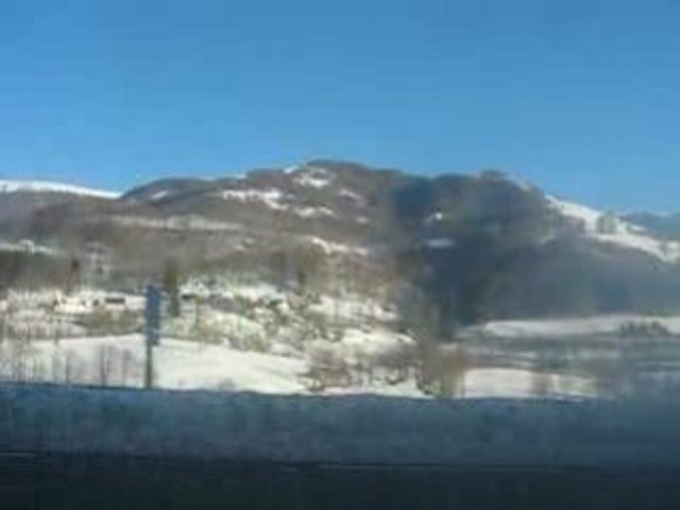 Lioran : sur la route