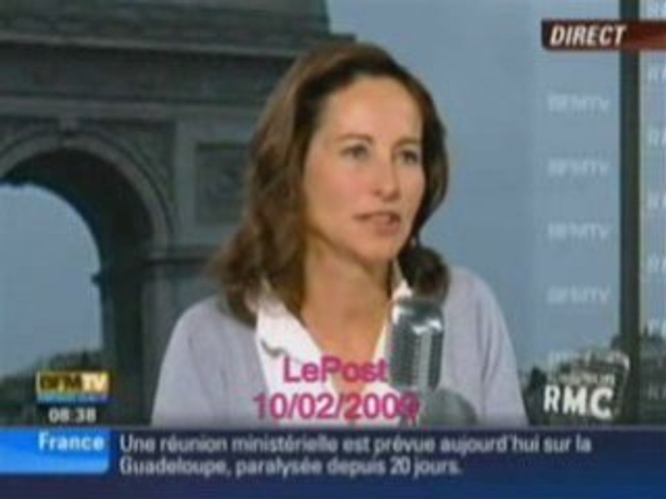 Ségolène Royal tacle Nicolas Sarkozy