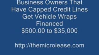 Vehicle Wrap Shop Financing For Customers