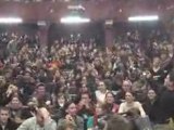 France: Students voting for the strike