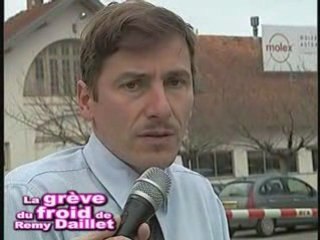 Grève du froid - Interview de Remy Daillet