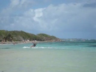 Kitesurf martinique Cap Chevalier Fevrier 2009