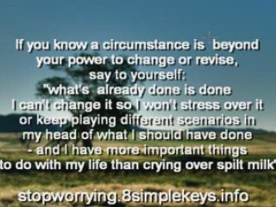 6 Powerful Ways To Stop The Worry & Anxiety Bandit