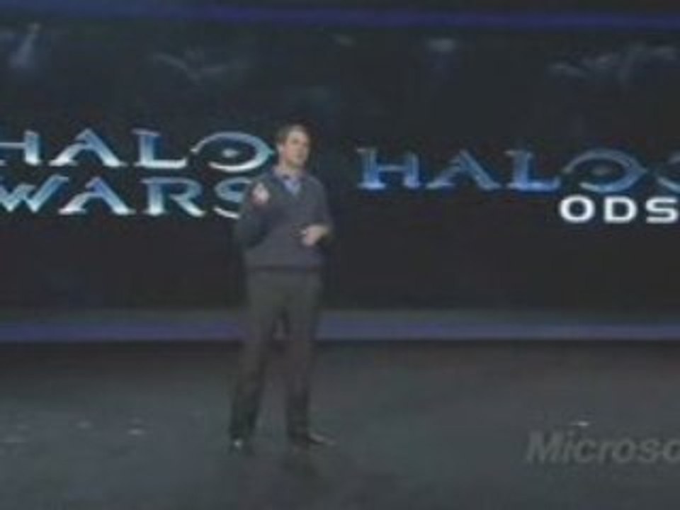 Microsoft CES 09 Keynote: The Halo Wars
