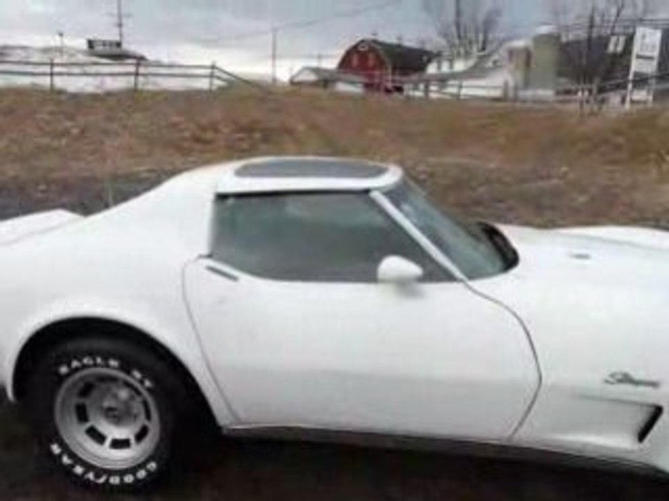 1976 White Corvette