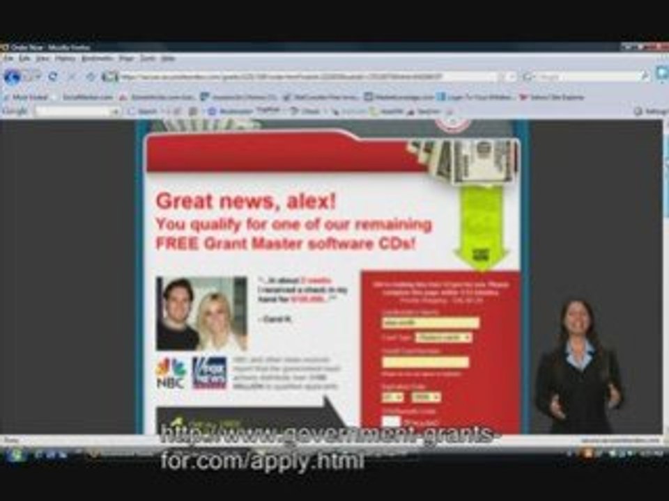 free applications for personal need grants