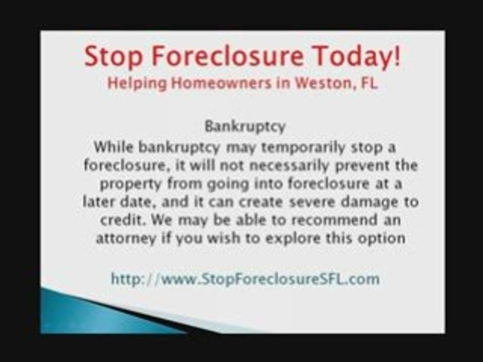 Stop Foreclosure - Weston, FL