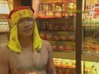 Getting Burned at Taiwan Fireworks Ritual