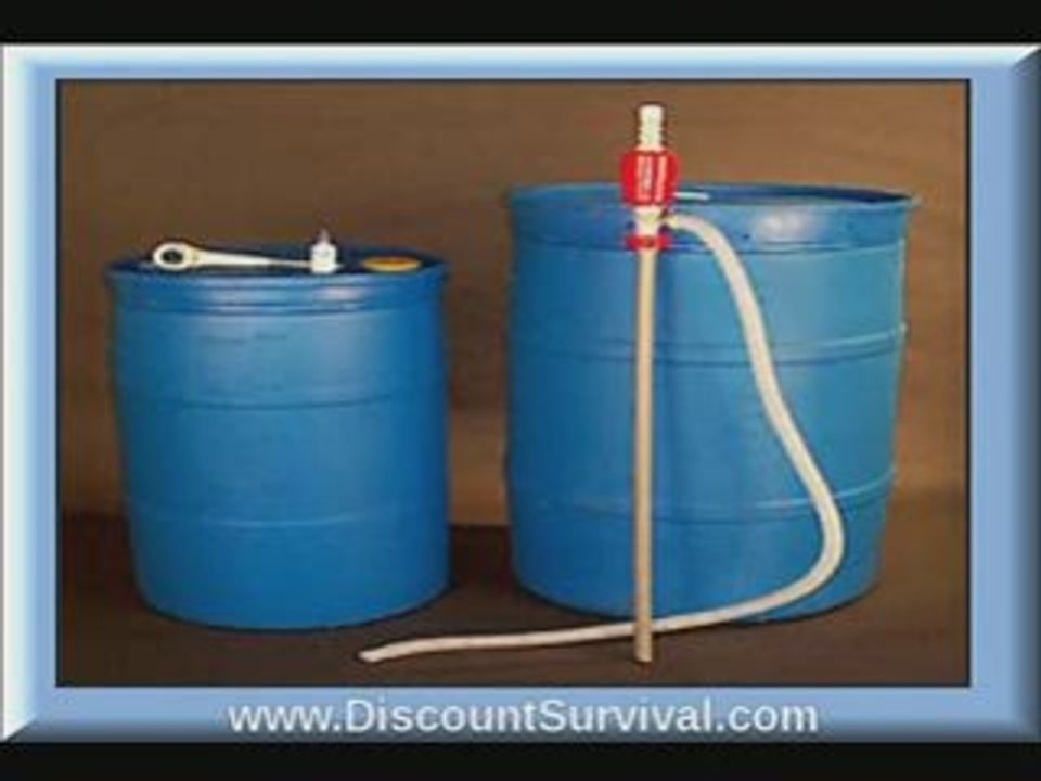 55 Gallon Water Barrel Package
