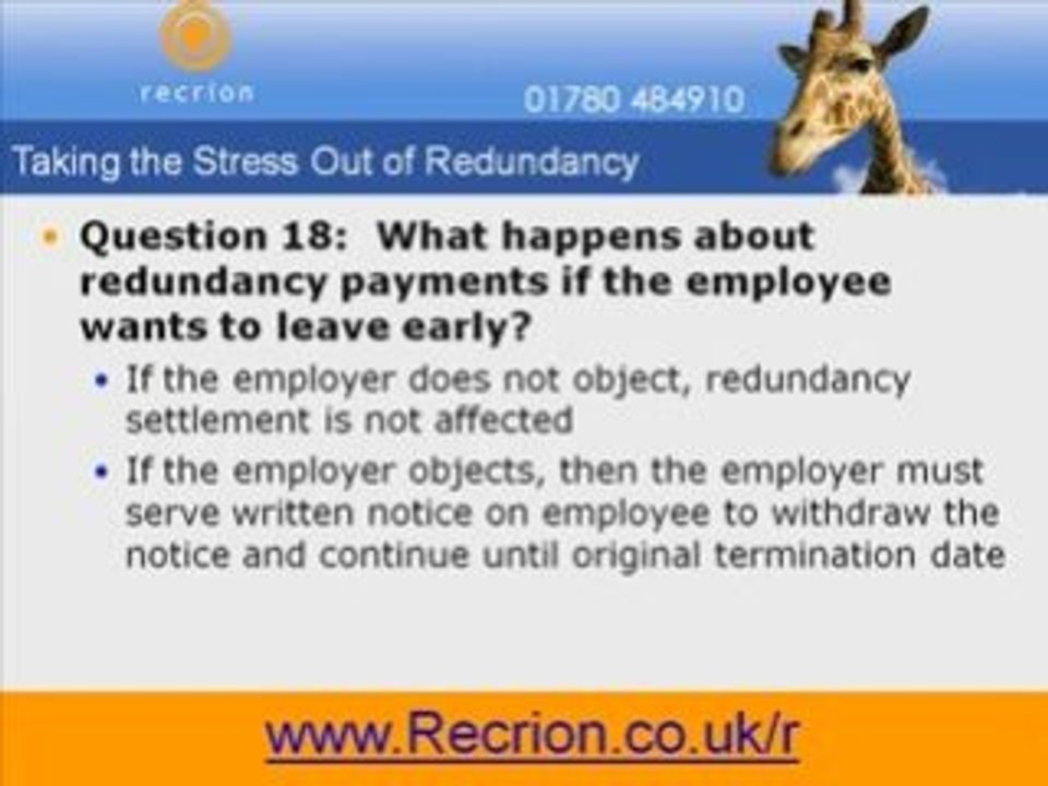 Staff Redundancy - Get Complimentary Video Series Now!