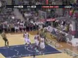 NBA Javaris Crittenton throws a wonderful alley-oop pass to