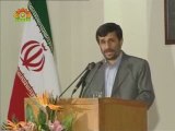 Propos du pdt Ahmadinejad devant les ambassadeurs étrangerss