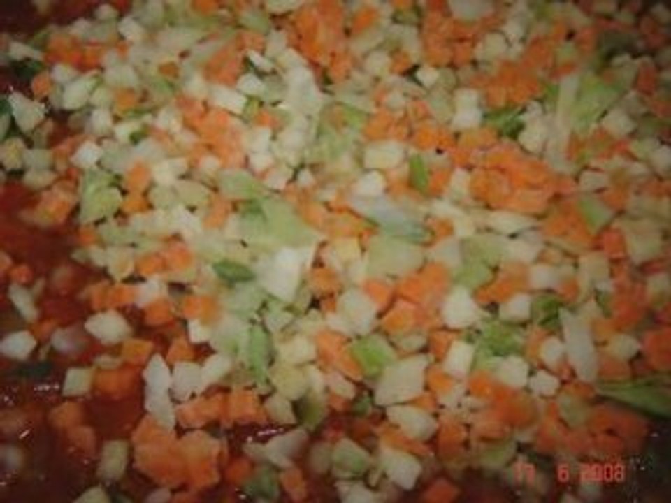 Bolognaise ''avec les '' restes ''