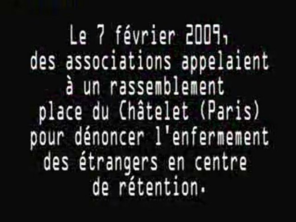 Rassemblement contre les centres de rétention