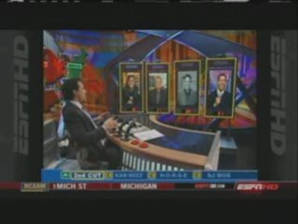 Lil wayne on espn around the horn. 2.10.2009. winner !!