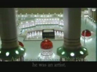 Maquette de Makkah construite par Hattat Huseyin Efendi