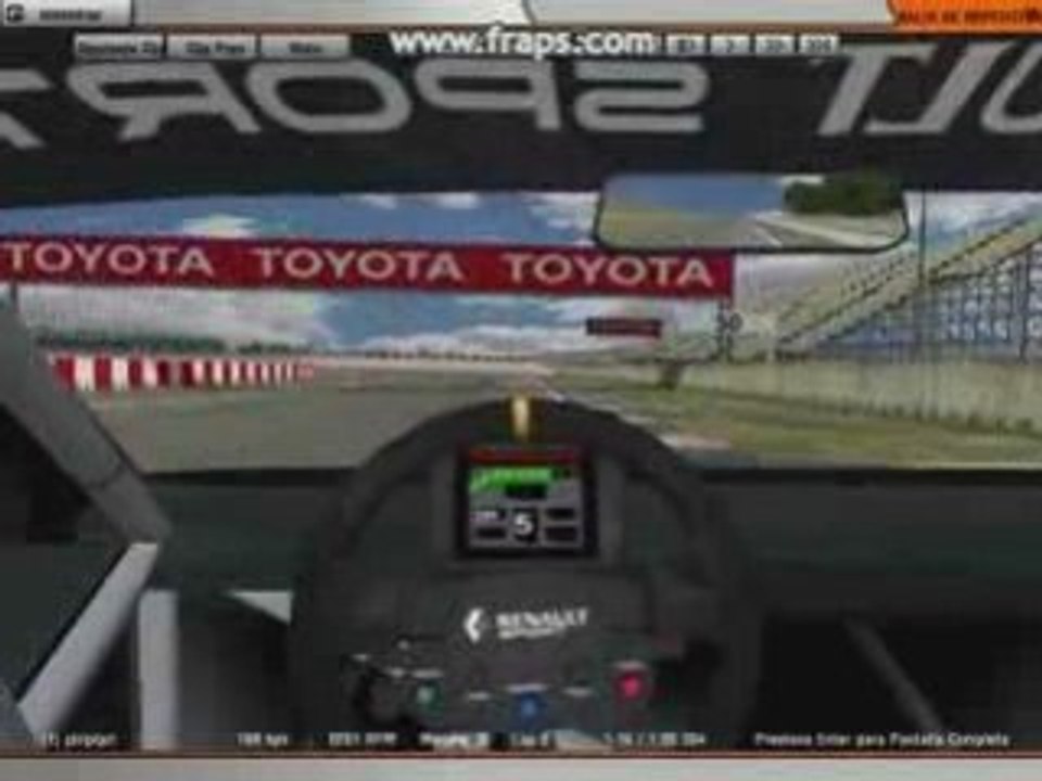 vuelta rapida spaIN MEGANE RFACTOR