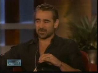 Colin Farrell on Ellen