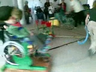 rêve d'enfants handicapés "le manège en bois"
