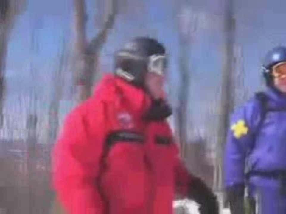 Telemark skiing Mont Tremblant