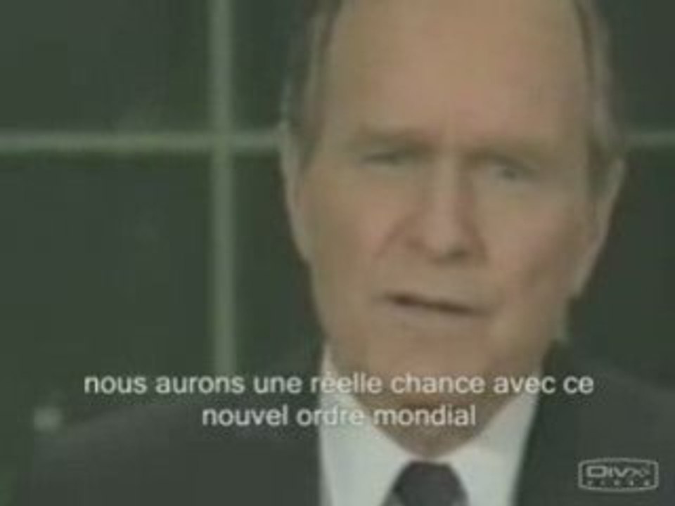 Bush senior annonce le N.O.M.